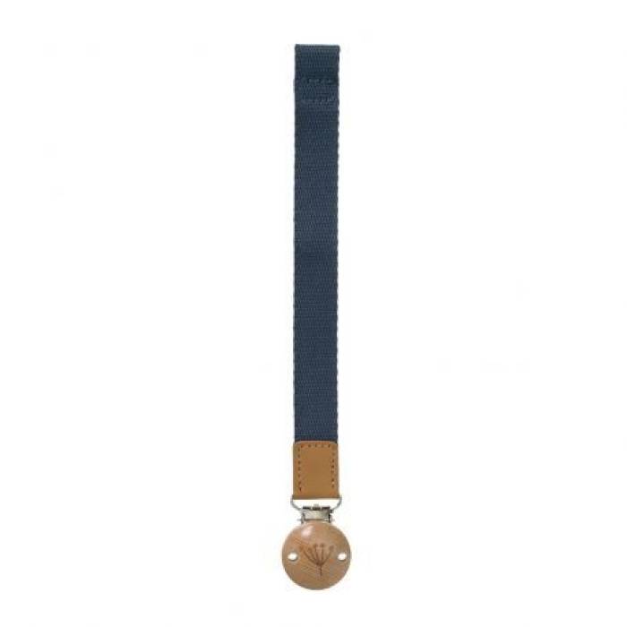 Attache tétine Bleu Indigo - Fresk