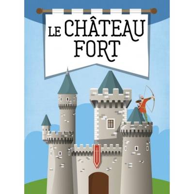 Livre et maquette Château fort 3D
