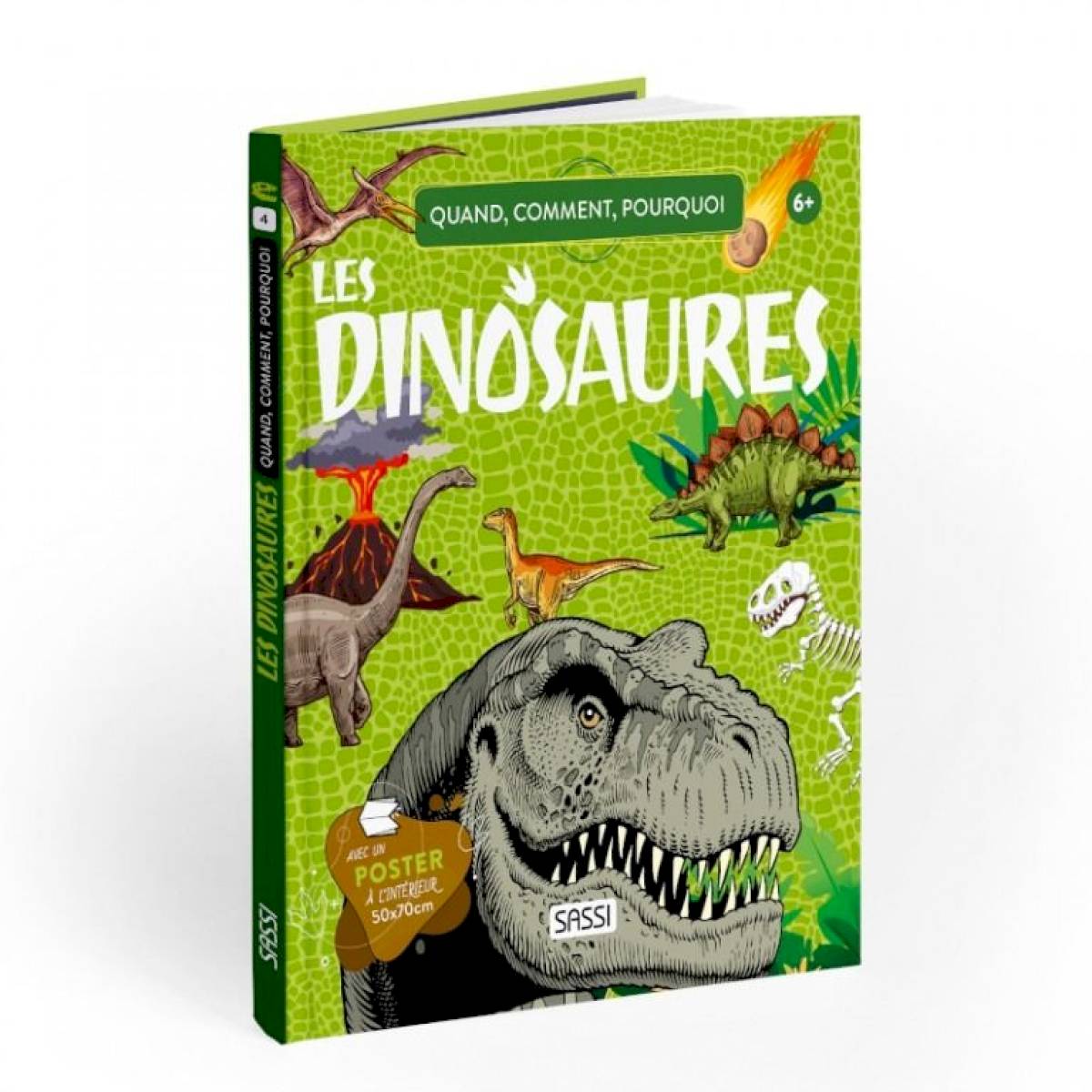 Livre Quand, Comment, Pourquoi - Les dinosaures