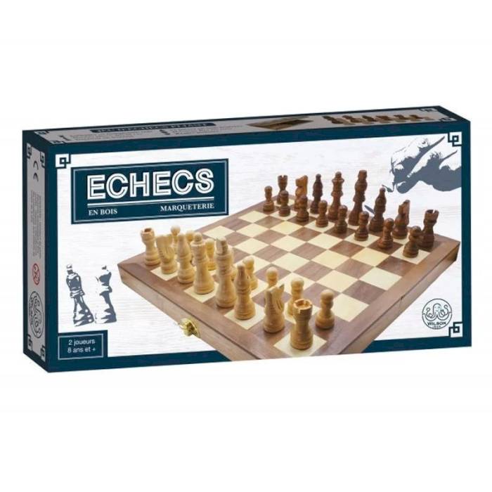 Jeu d'échecs pliant 28 cm