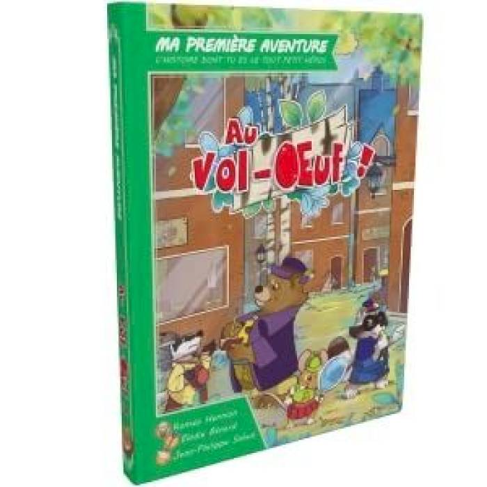 Livre Ma 1ère Aventure : Au vol-oeuf