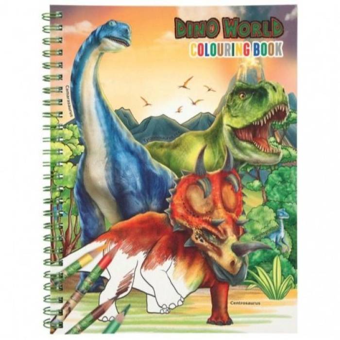 Livre de coloriage Dino World