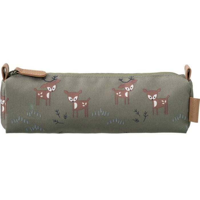 Trousse scolaire Cerf kaki