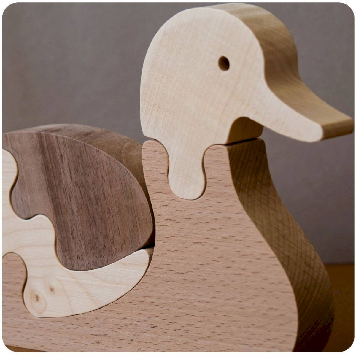 Puzzle en bois Omar le Canard