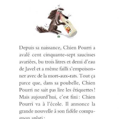 Livre Chien pourri à l'école