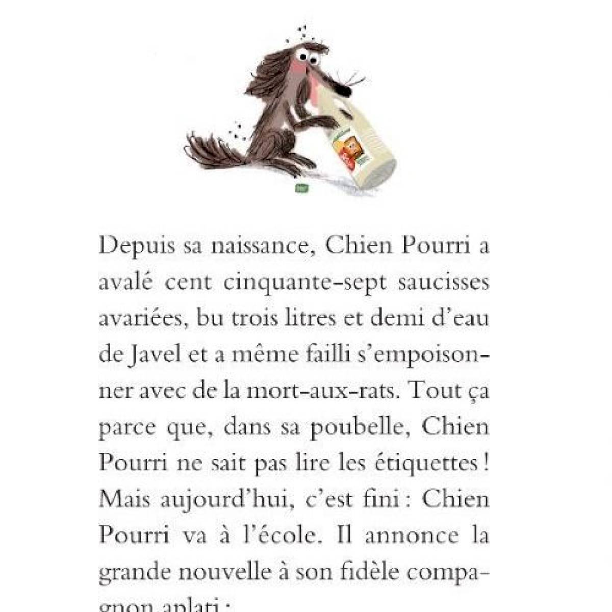 Livre Chien pourri à l'école