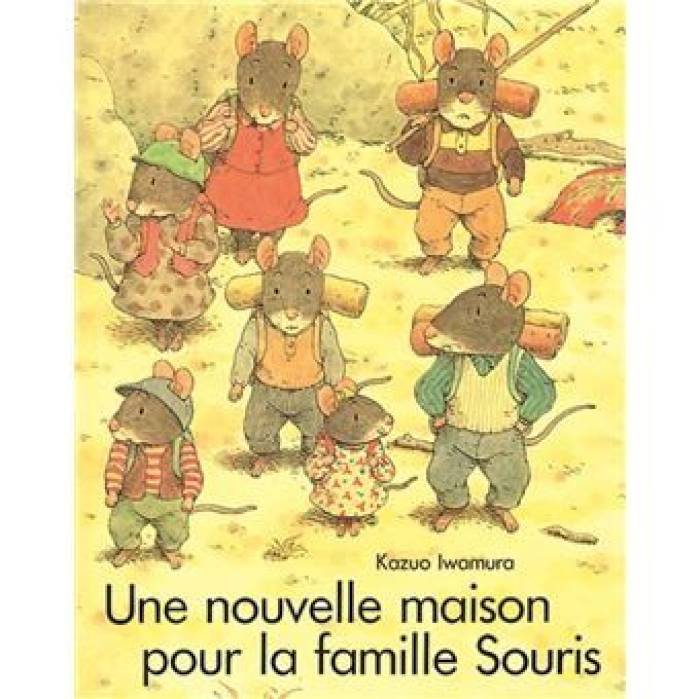 Livre Une nouvelle maison pour la famille Souris