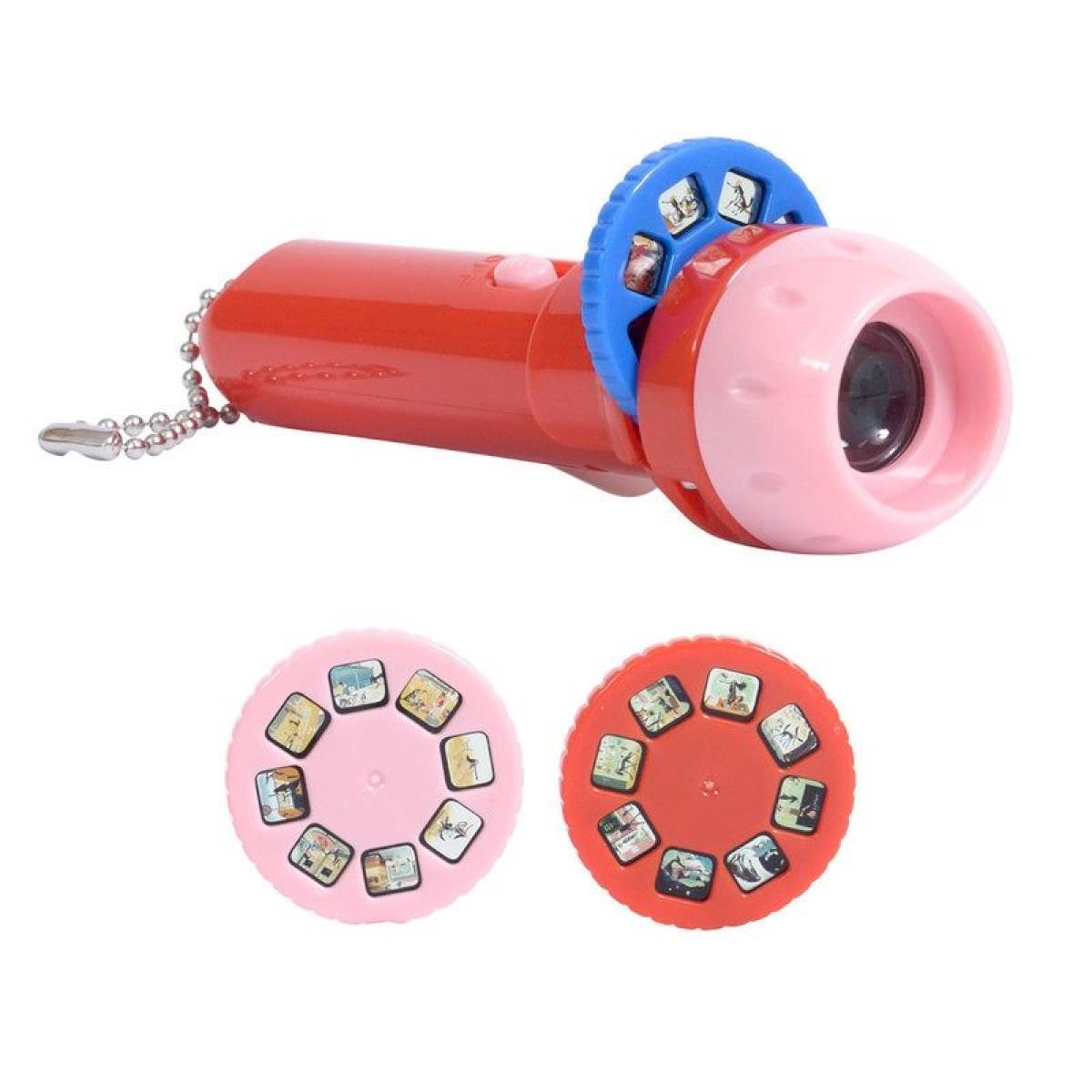 Lampe à Histoires Chien Pourri Rouge