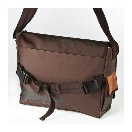 Sac besace Messenger marron
