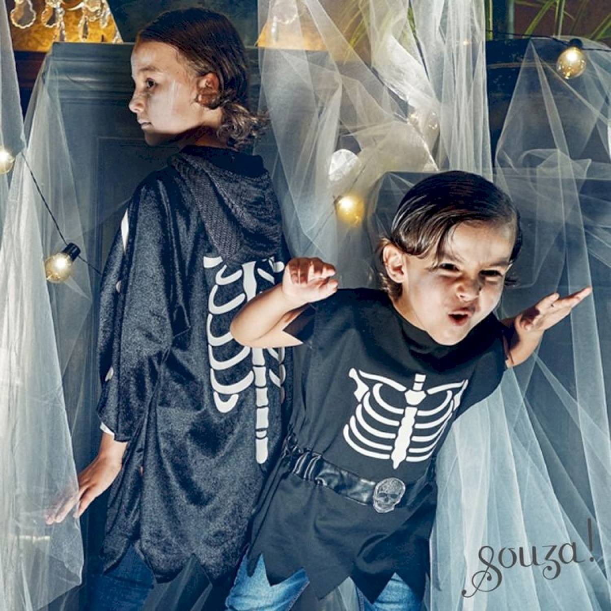 Cape Squelette Casper 5-7 ans