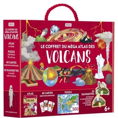 Coffret du méga atlas des volcans