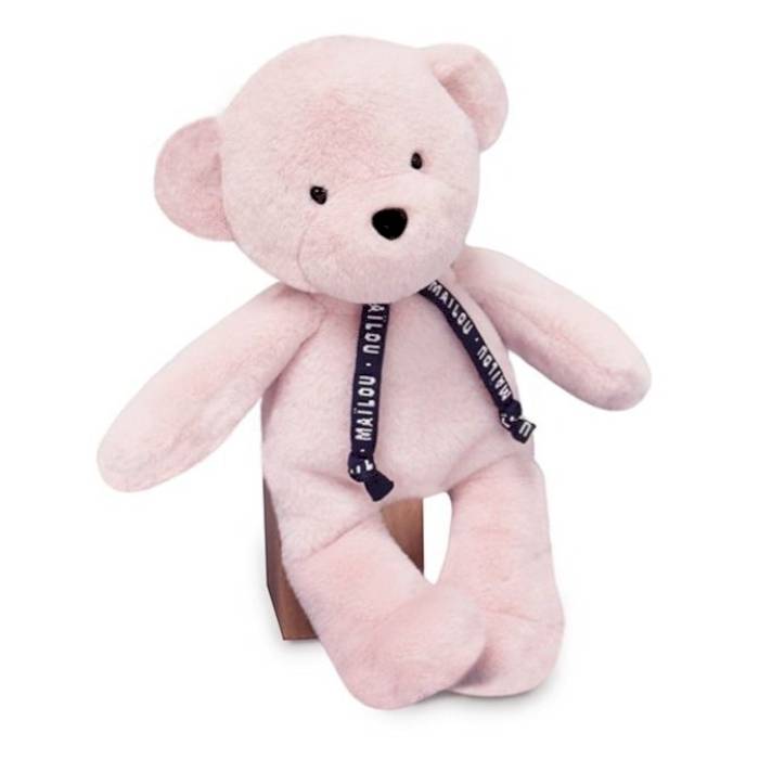 Petite Peluche Ours Dorlotin rose poudré