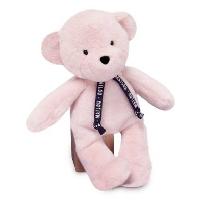 Doudou Ours Dorlotin rose poudré