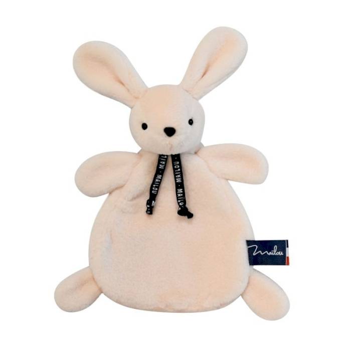 Doudou Lapin Dorlotin ivoire