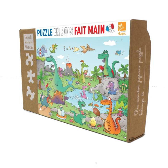 Puzzle 24 Pièces Les Dinosaures