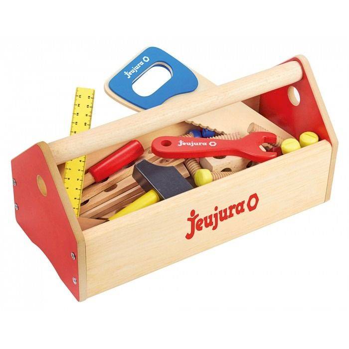 Boîte à outils en bois