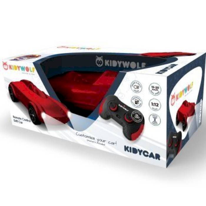 Voiture télécommandée Kidycar rouge