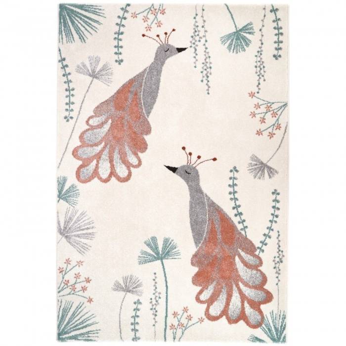 Tapis enfant Oiseaux Senka (120 x 170cm) - Nattiot