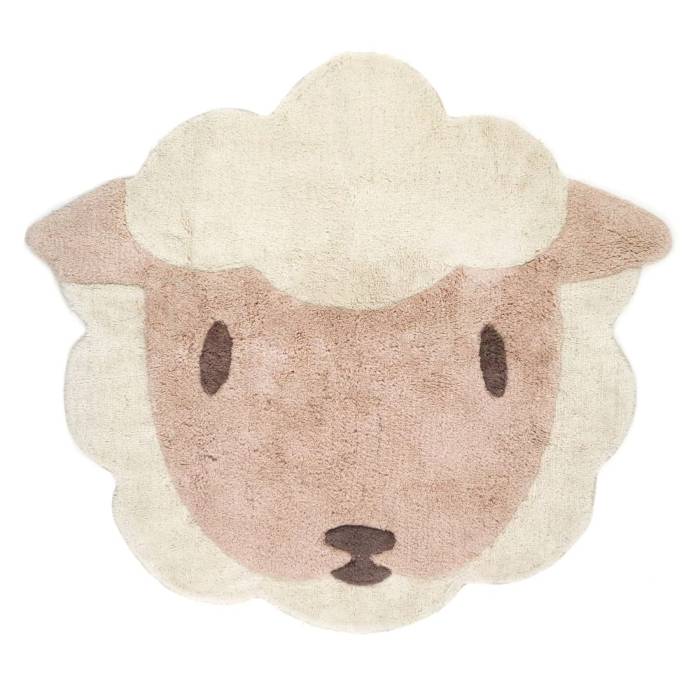 Tapis enfant petit mouton Lolho (100 x 110cm) - Nattiot