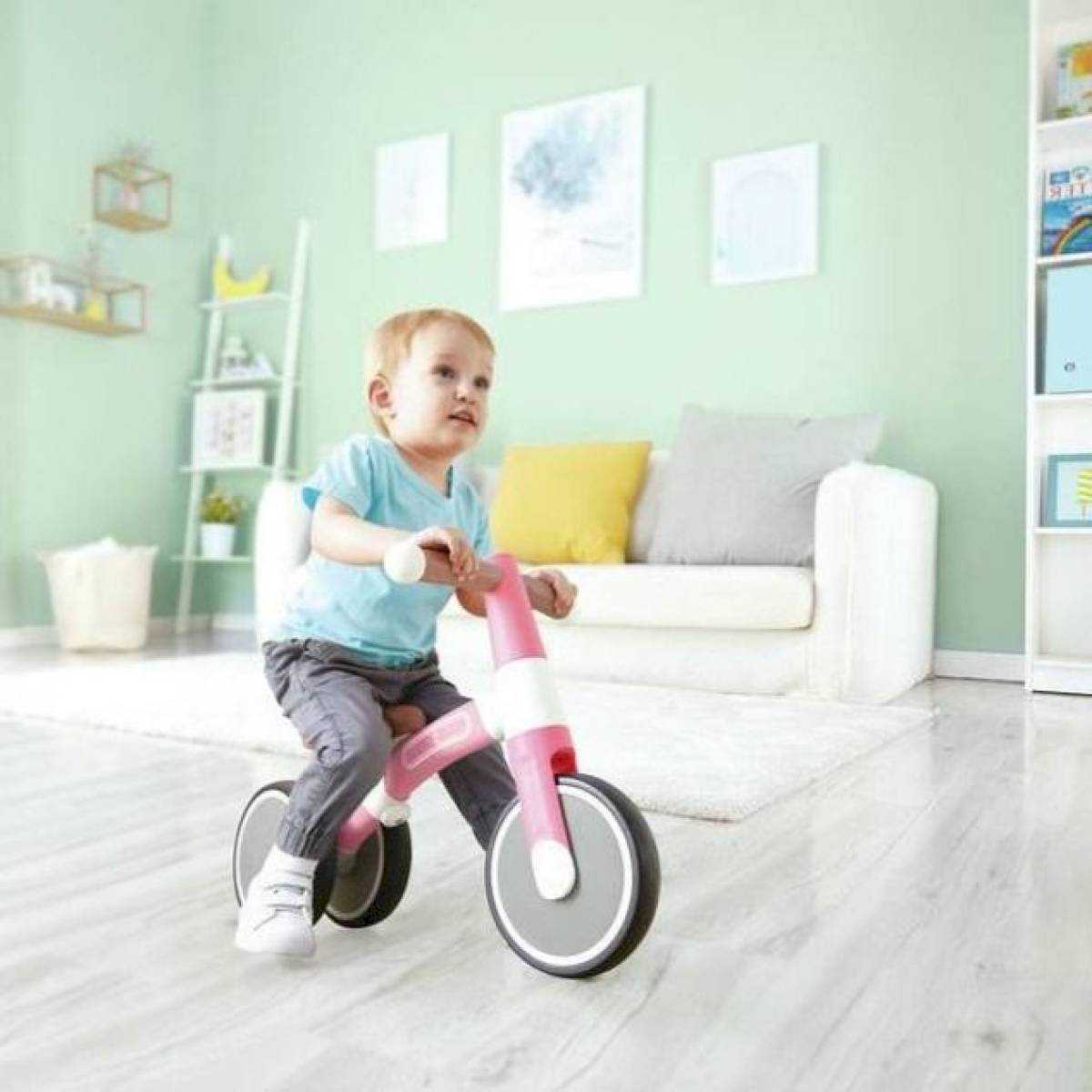 Premier tricycle pastel rose