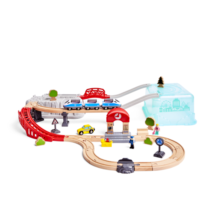 Coffret de train de la ville 2 en 1