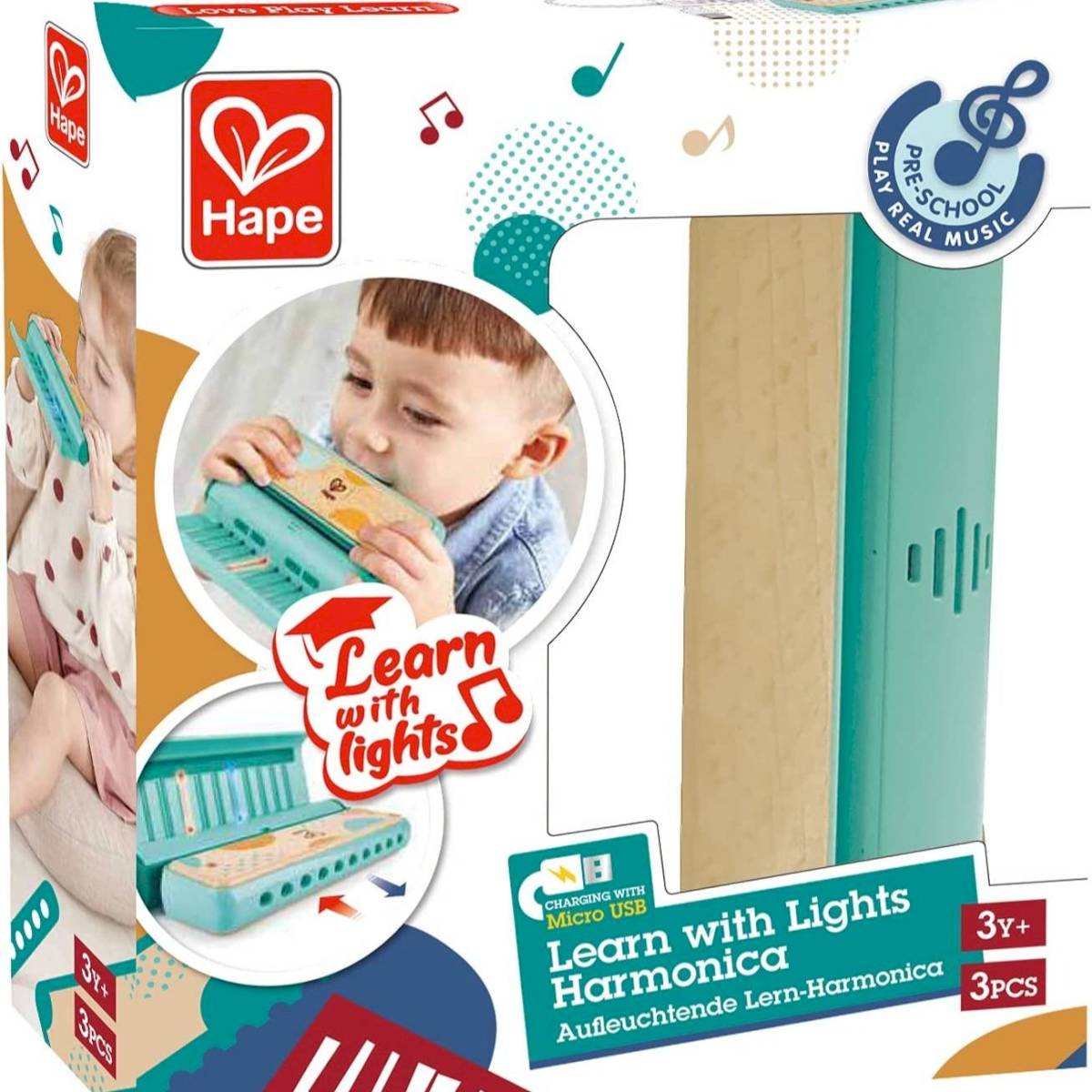 Harmonica avec apprentissage interactif