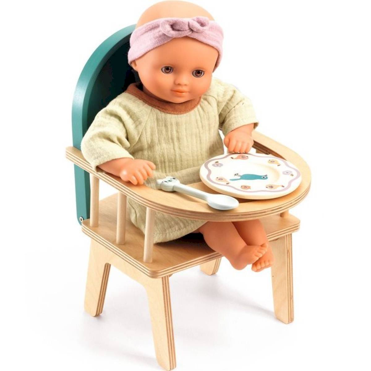 Chaise à barreaux pour poupon - Djeco