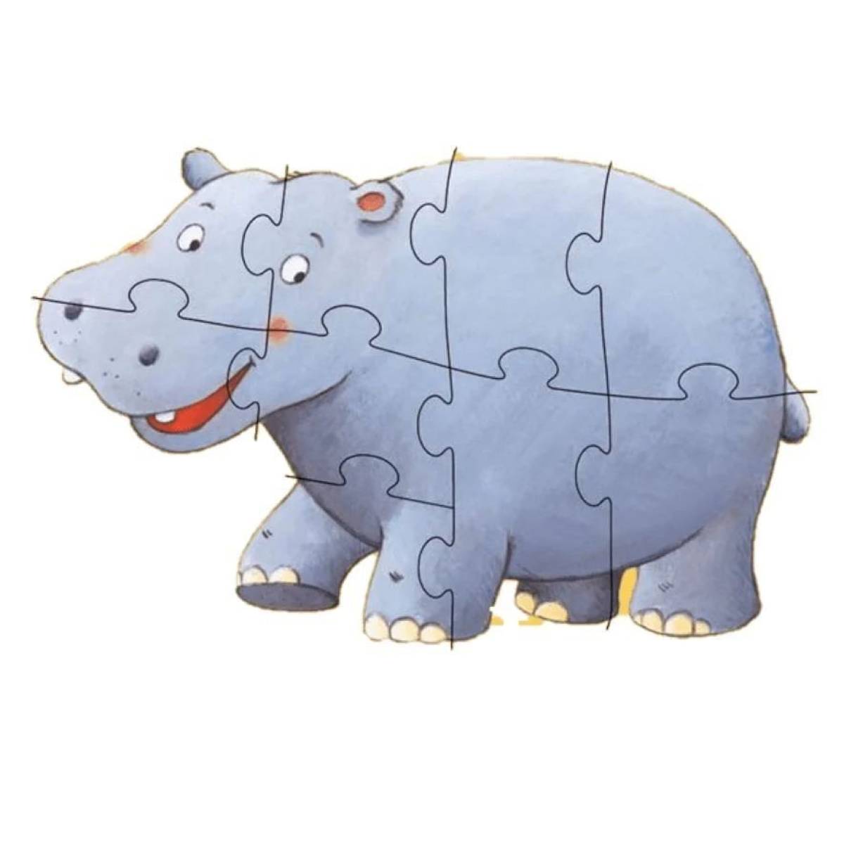 Puzzle évolutif Ouistiti et ses amis 4,6 et 9 pièces