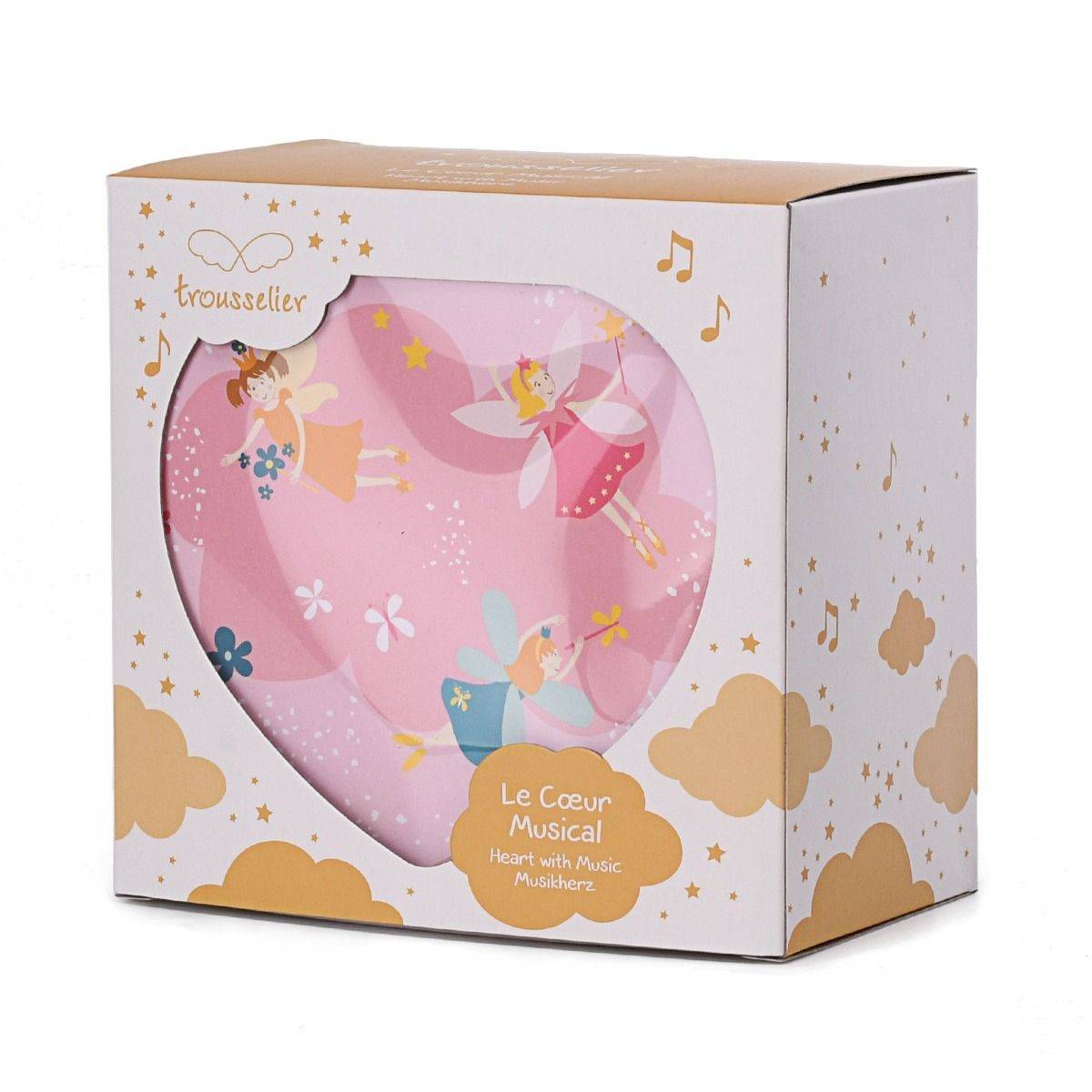 Bijoux Boîte à Bijoux Musicale Princesse - Coffret Bijoux Rose