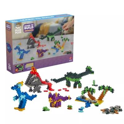 Kit découverte Dinosaures 600 Pcs Plus Plus Kit découverte Dinosaures 600 Pcs Plus Plus
