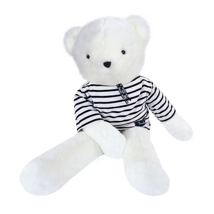 Peluche Géante Ours Bulle Blanc 80 cm