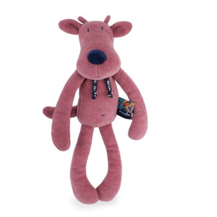 Peluche Mamache la Vache Rose 40 cm