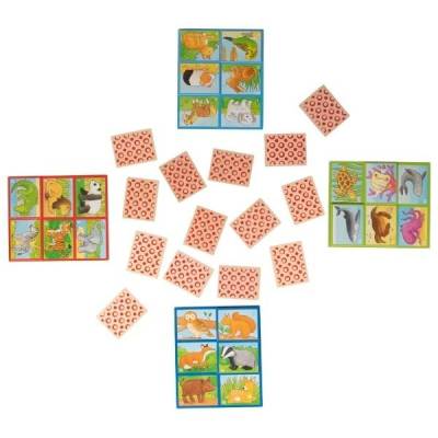 Loto des animaux en bois