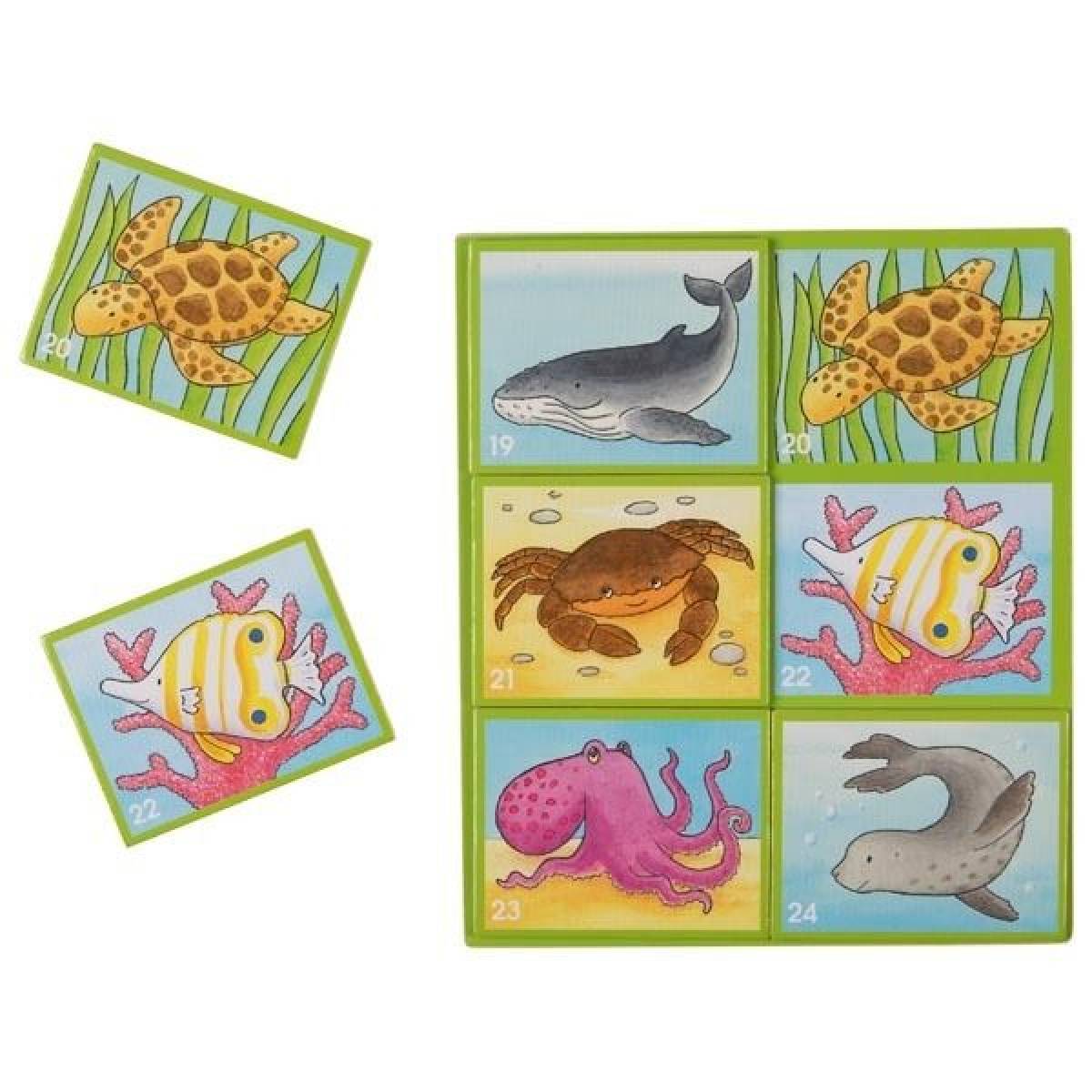 Loto des animaux en bois