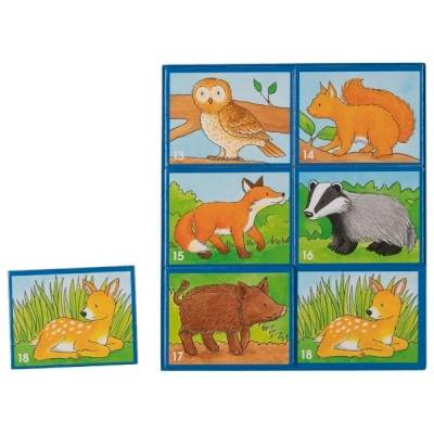 Loto des animaux en bois