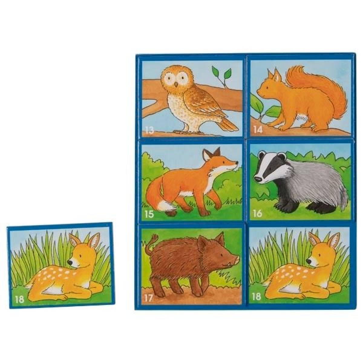 Loto des animaux en bois