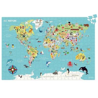 Carte du Monde Puzzle 500 pièces Ingela P. Arrhenius