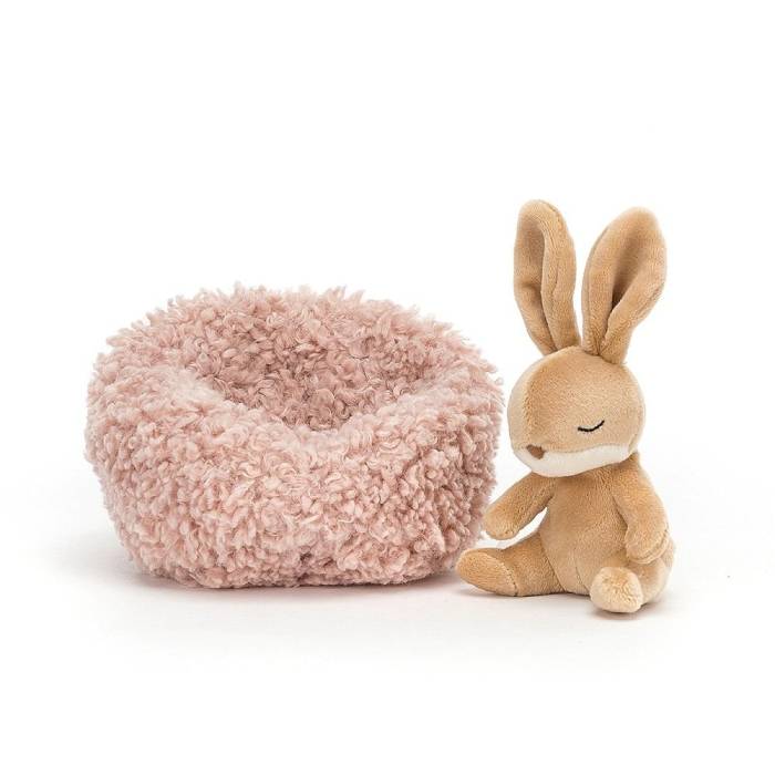 Peluche Lapin en hibernation