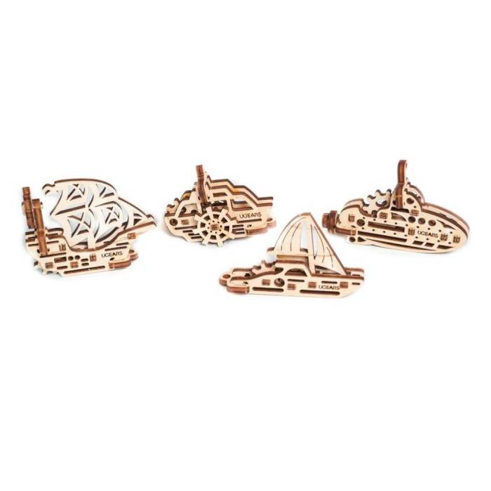 Maquette 3D - U-Fidget Bateaux