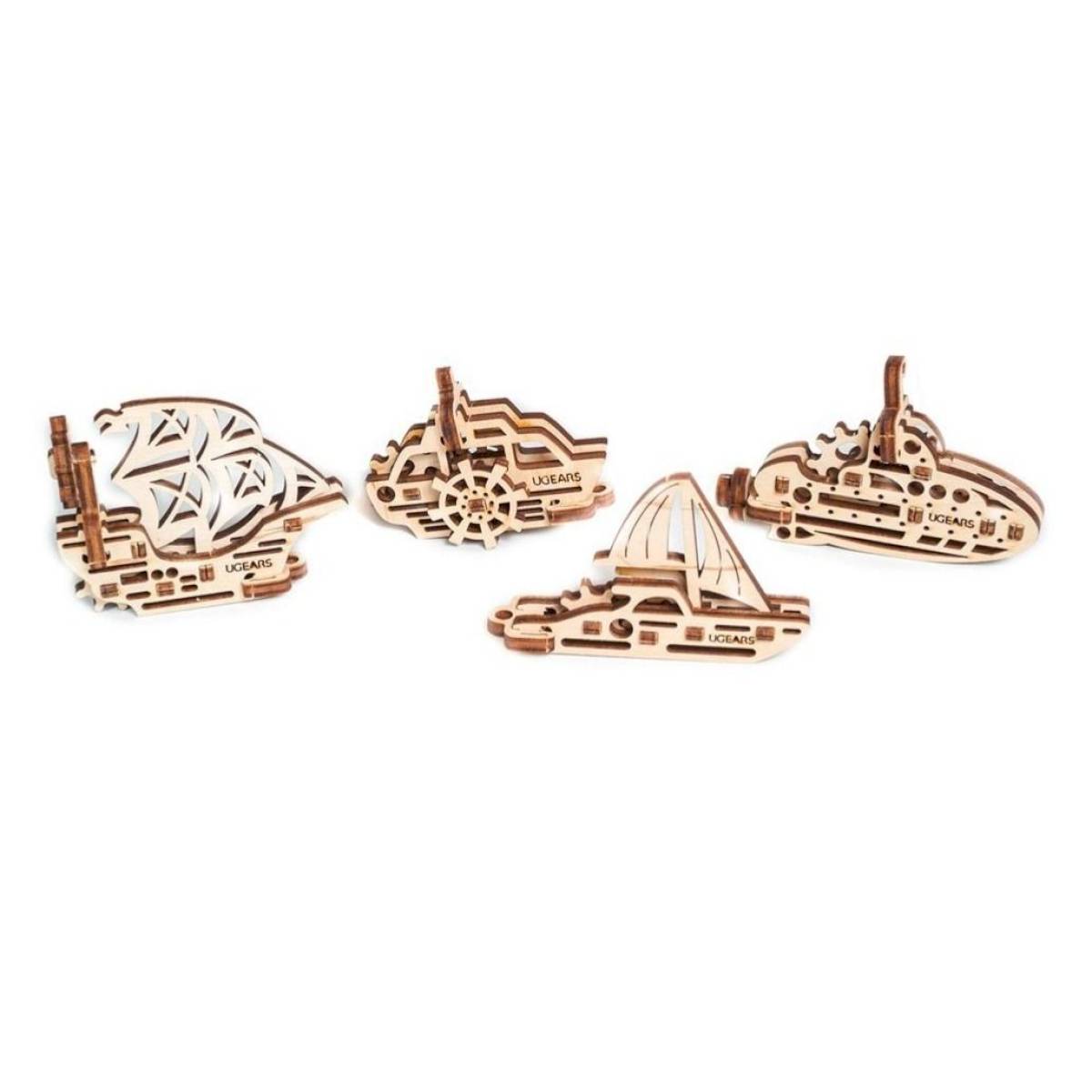 Maquette 3D - U-Fidget Bateaux