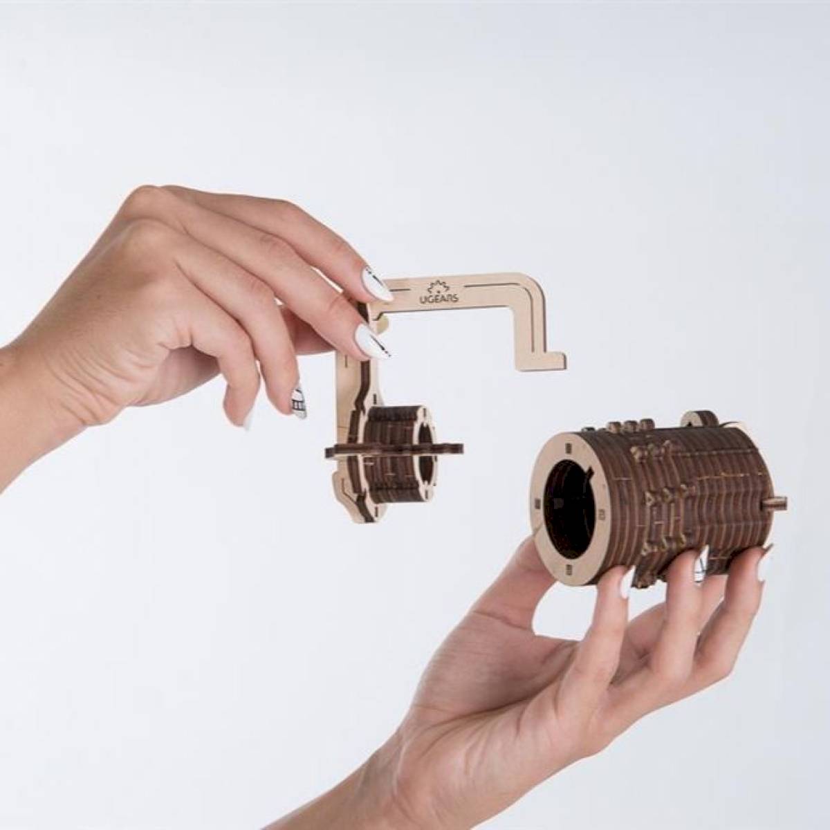 Maquette 3D - Serrure à combinaison