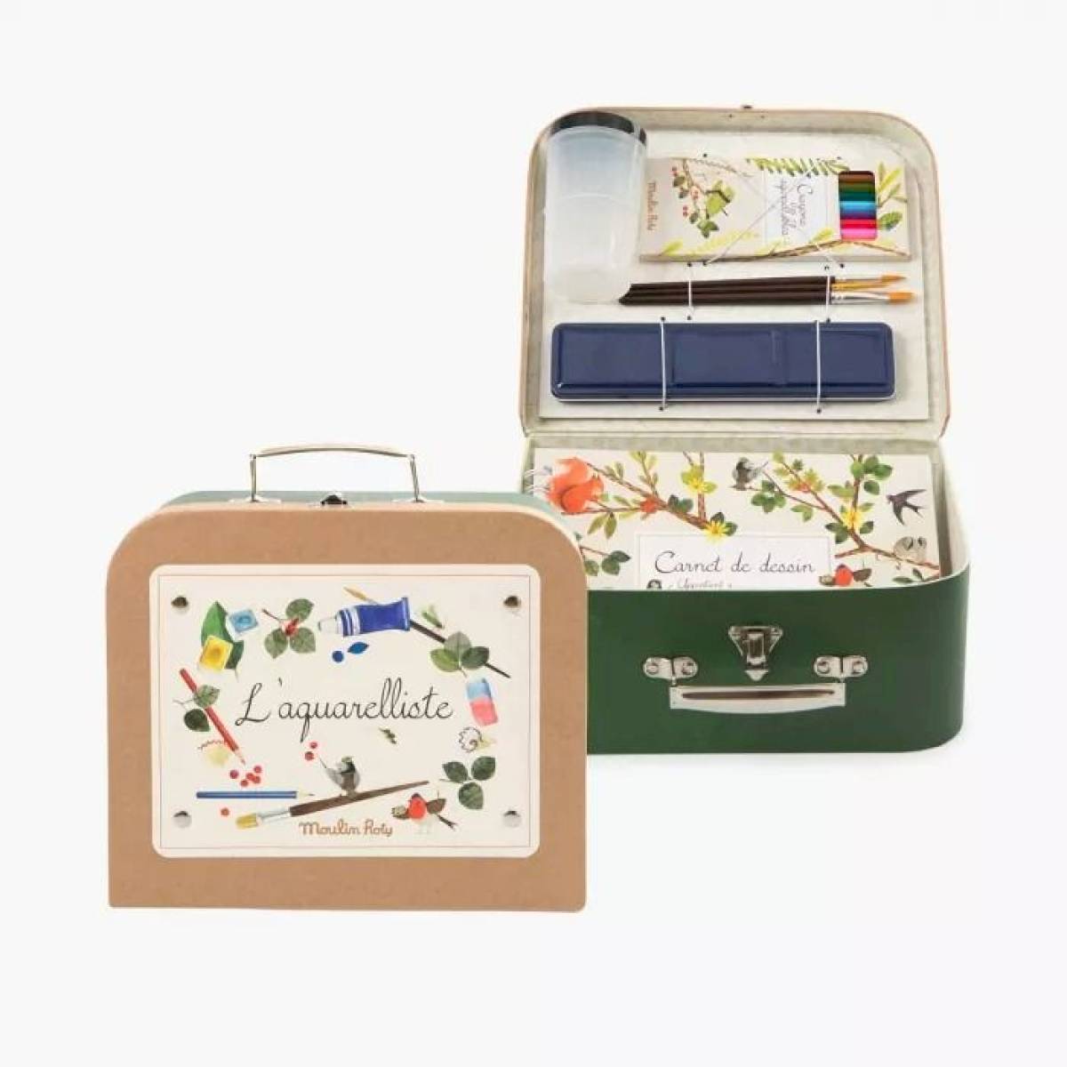 Valise L'aquarelliste Le Jardin du Moulin