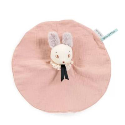 Doudou lange Brume souris rose Après la pluie