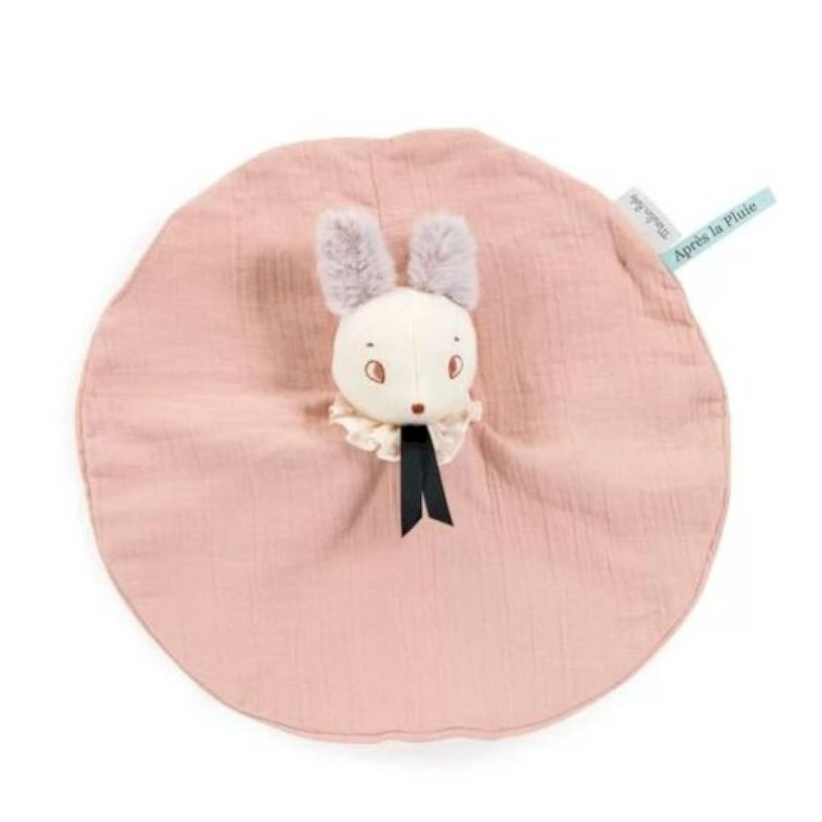 Doudou lange Brume souris rose Après la pluie