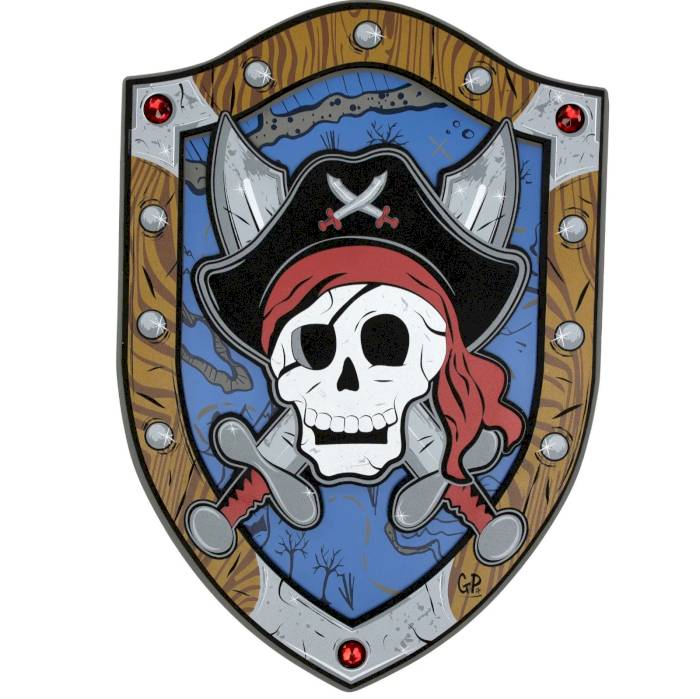 Bouclier de pirate Skully