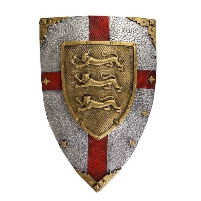 Bouclier de chevalier Lion