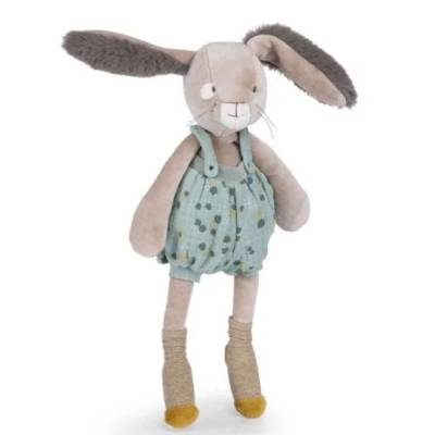 Peluche lapin sauge Trois Petits Lapins