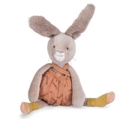 Peluche lapin argile Trois Petits Lapins