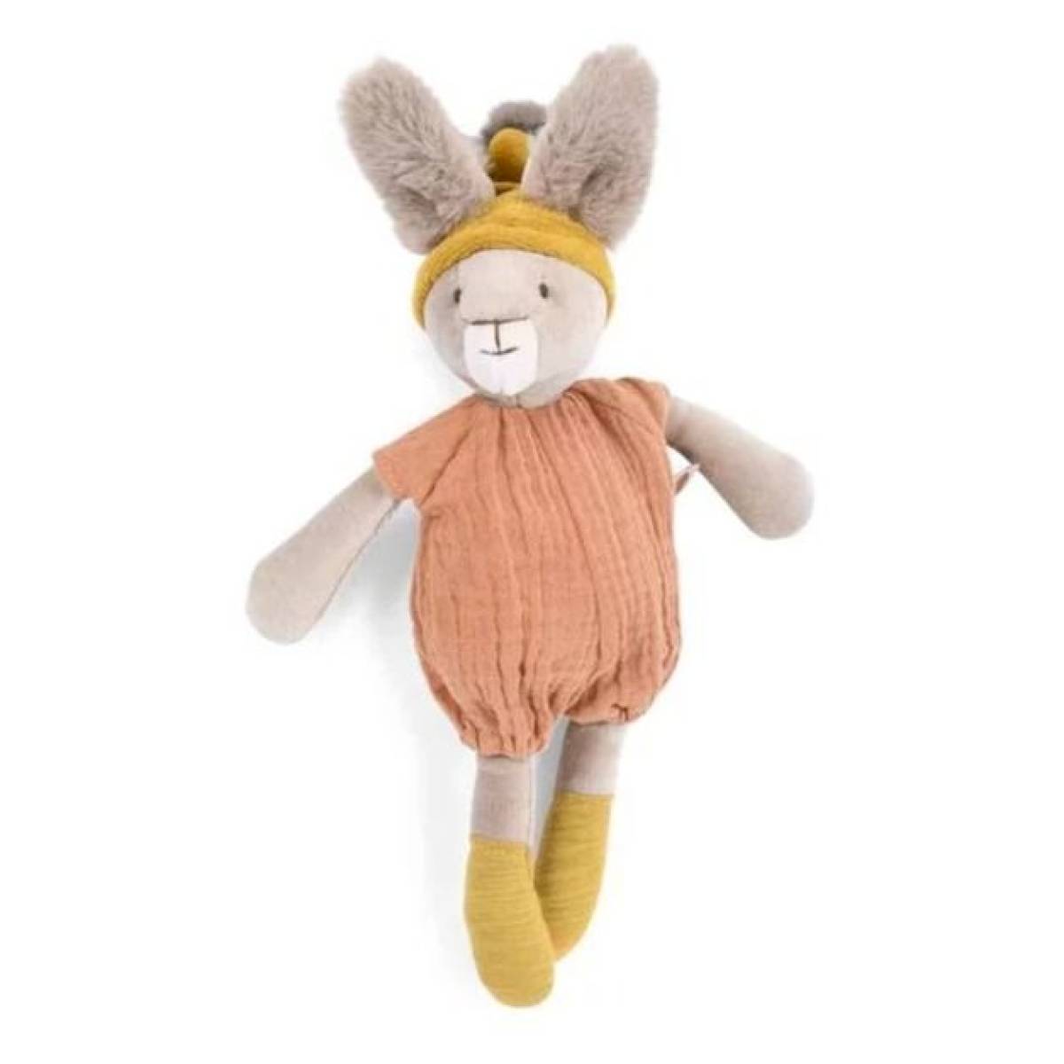 Peluche petit lapin argile Trois Petits Lapins