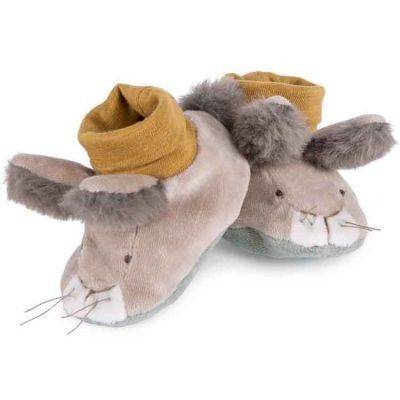 Chaussons 0-6 mois Lapin Trois Petits Lapins
